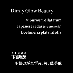 Dimly Glow Beauty / Tama ka zaru